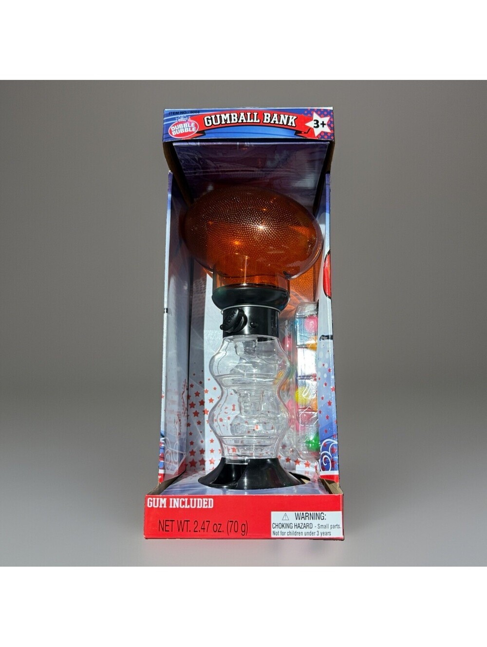 Gumball Vending Machine Gum Dispenser Toy Fun 70g Bubble Gum Included